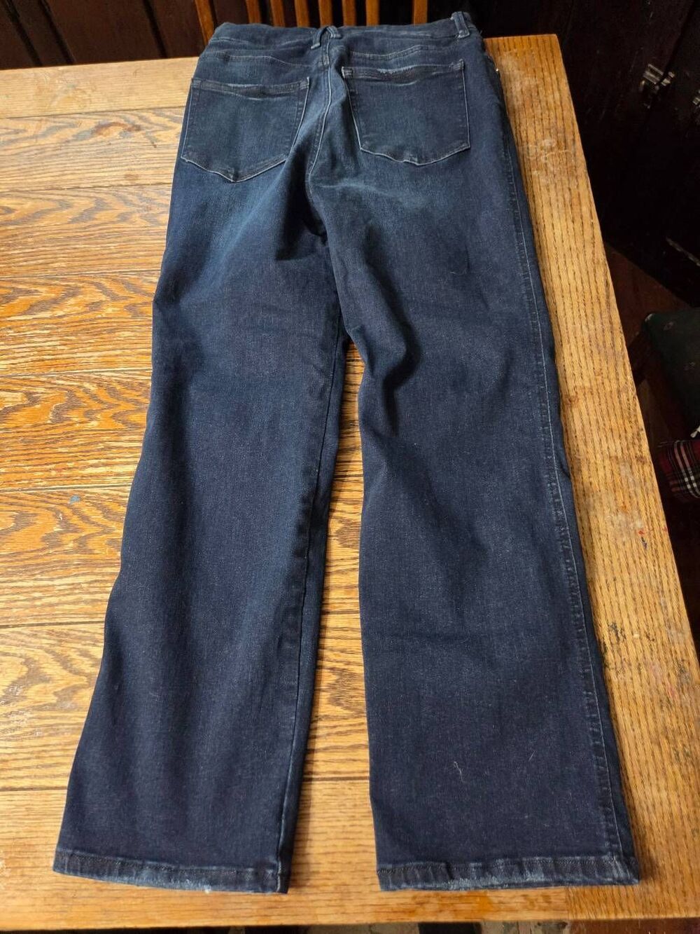 Good American Always Fits Good Curve Straight Jeans 6-12 - Picture 4 of 5